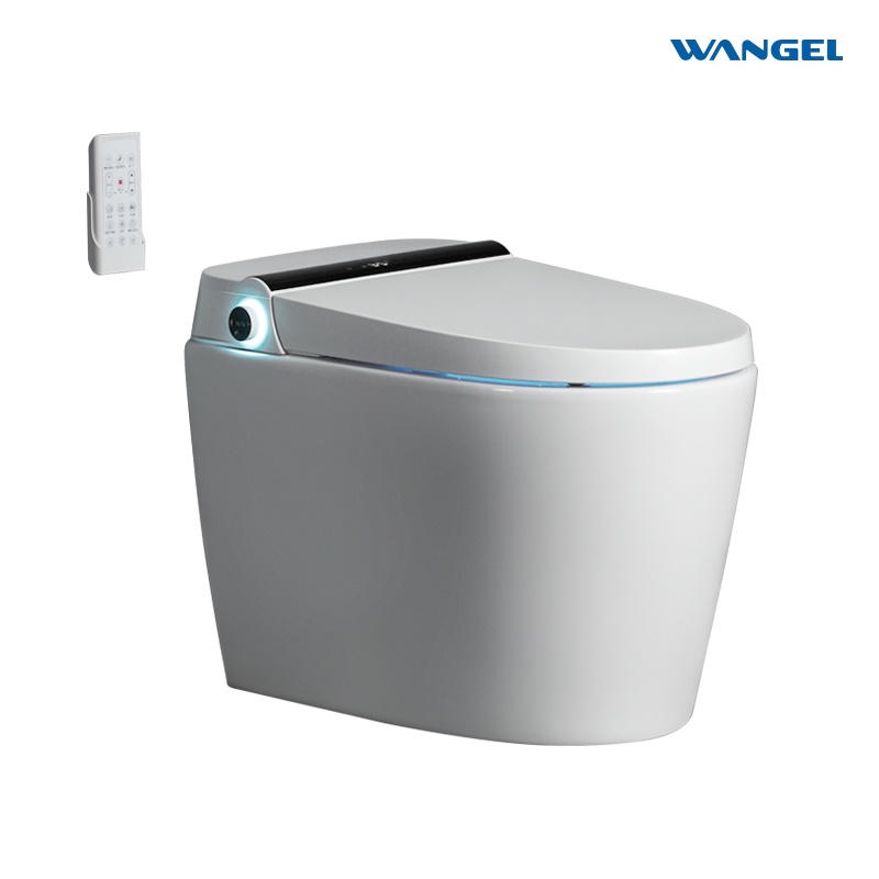 Wangel intelligent verlängerte Bidet Toilette-Freisprecher offen/eng beheiztes Wasser, Trockner und Sitz